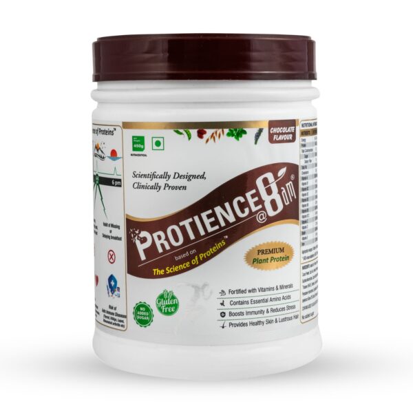 Protience@8am Protein (Chocolate Flavour) - 450gms